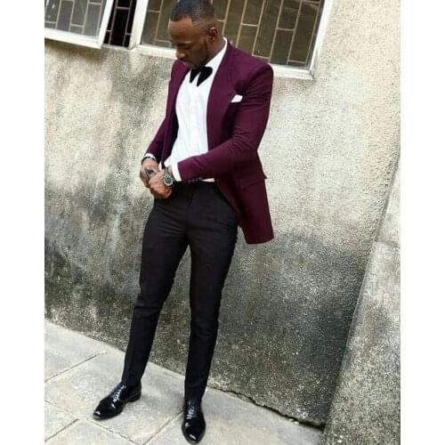 Handsome Groomsmen Peak Lapel Groom Tuxedos Mens Wedding Dress Man Jacket Blazer Prom Dinner (Jacket+Pants+Tie) A110
