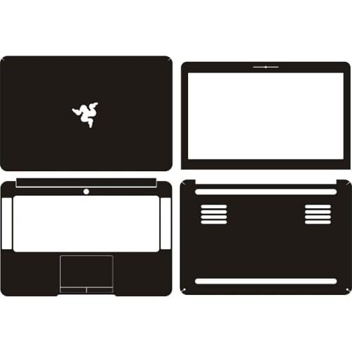 Laptop Sticker Skin Decals Carbon fiber Cover Protector for Razer Blade Stealth 14" 14-inch