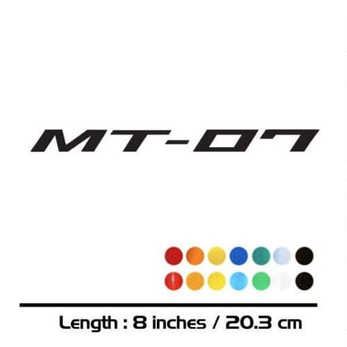 NEW Motorcycle sticker bike Fuel tank Wheels helmet fairing Luggage MOTO car accessories reflective sign decal For YAMAHA MT-07
