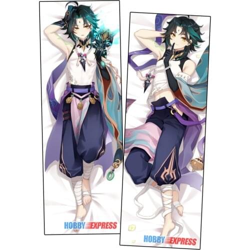 Hobby Express Anime Dakimakura Japanese Otaku Waifu Hugging Body Pillow Cover Xiao Genshin Impact 21024