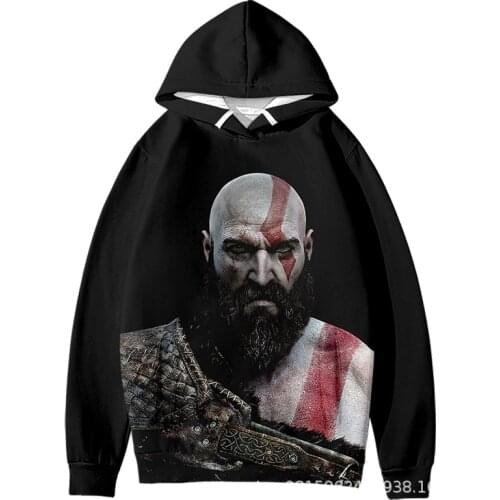 2020 New God of War 3D Print Hoodie Sweatshirts Men Women Fashion Casual Pullover Harajuku Street Hoodies Tops