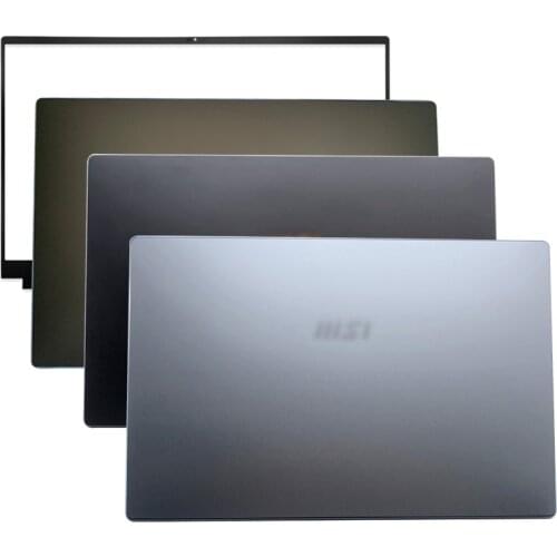 NEW For MSI summit E15 P15 MS-16S6 Computer Case Laptop LCD Back Cover/Front Bezel/Palmrest Upper Case
