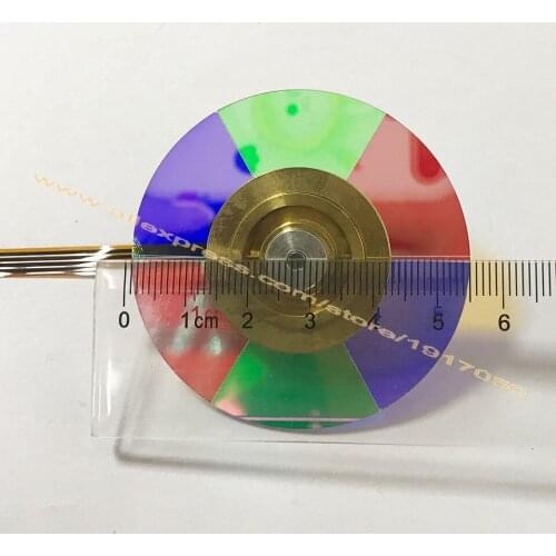 Original Projector Color Wheel For Optoma HD87 Color Wheels,6 segments 55mm