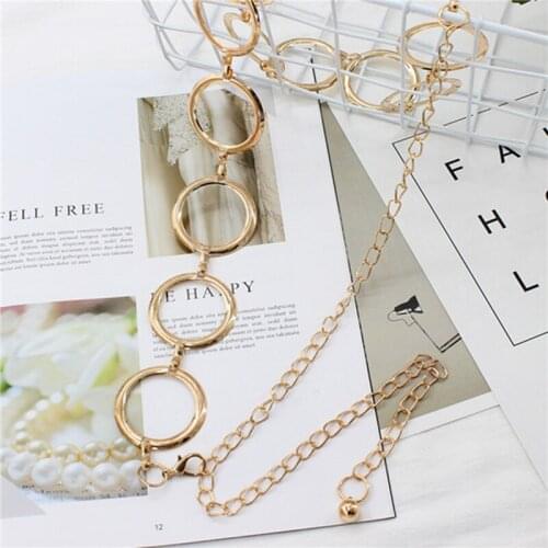 Waistband Pants Fashion Classic Waist Chain Love Heart Hollow Girdle For Women Hip Hop Style Fine Waist Belts 2021 Trendy