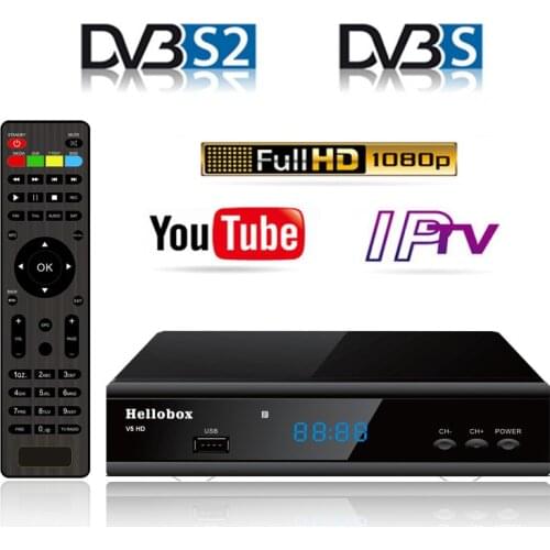 KOQIT DVB-S2 Digital Satellite Receiver Satellite decoder Tuner DVB S2 Receptor Wifi Youtube m3u IPTV Biss vu USB Video Capture