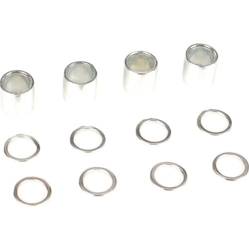 Top!-AKAGEAR 4Pcs Skateboard Wheels Bearing Spacer Scooter Wheel Bearing Spacer Roller Skates Bearing Bushing Skating Spacers