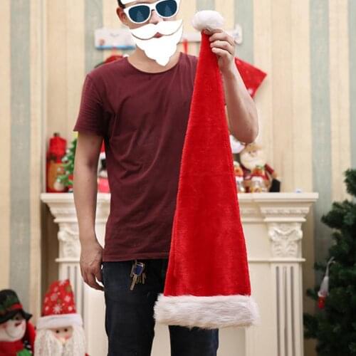 Winter Hat Lengthened Adult Children Warm Plush Ball Long Beanie Cap