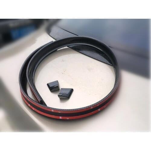 1.5M Universal Car Rear Roof Splitter Spoiler Trim Strip For Great Wall Haval Hover H3 H5 H6 H7 H9 H8 H2 Emblem M4 Wingle 5