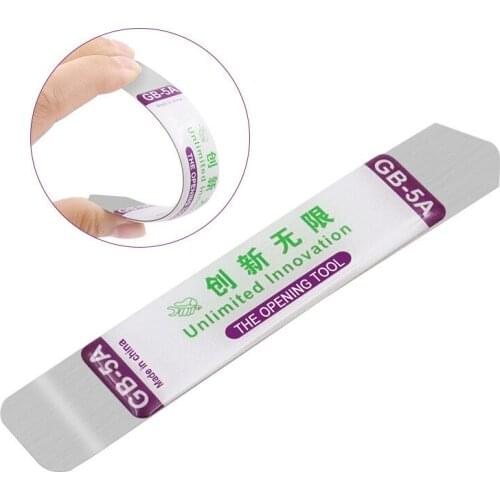 1Pcs Metal Flat Soft Blade Crowbar Pry Opener Repair Kit for Mobile Phone Broken Screen Glue Removal Battery Opening Tools