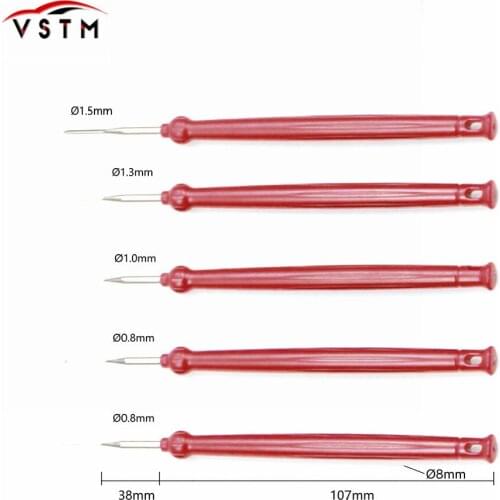 5pcs/set Car Plug Terminal Removal Tool Pin Kit Retractor Pick Puller Repair Tool Electrical Wiring Crimp Connector