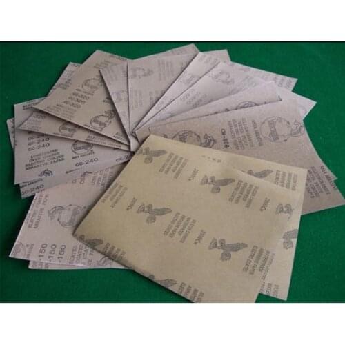 10 Pieces/lot Abrasive Paper Sand Paper For Polishing Tips Pool Snooker Accessories 150# 240# 320# 400# 600# 800# 2000