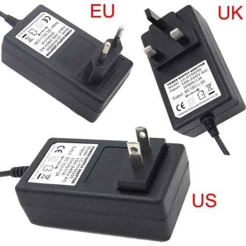 15V2A AC/DC Adapter Switching Power Supply US/EU/UK Plug Charger 5.5mm*2.1mm for LED lighting,digital product Fast Shipping