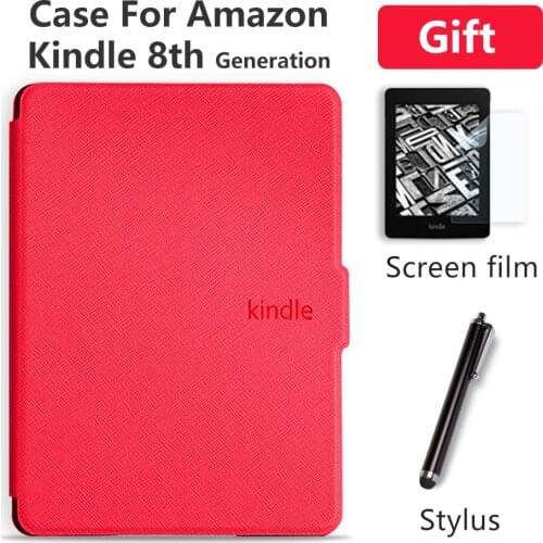 Cover for Kindle 8th Generation 2016, PU Leather Case for 2016 Kindle 8 ,Ultra Slim Thin Magnetic Funda