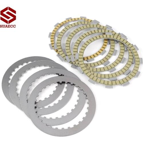 Clutch Friction Disc Plate Kit for Suzuki 21441-37400 DR250S 1982-1987 21440-19F00 GN250 1985-2001 GN250E 1996-2001 Big Boy