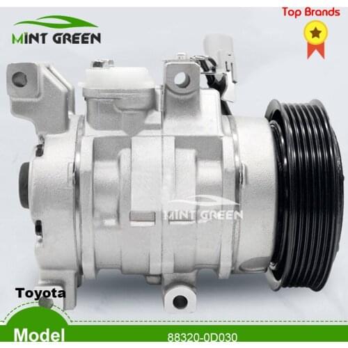 For free shipping 10S11C AC Compressor for Car Toyota Vios Auto air conditioning compressor 88320-0D030 883200D030 6pk