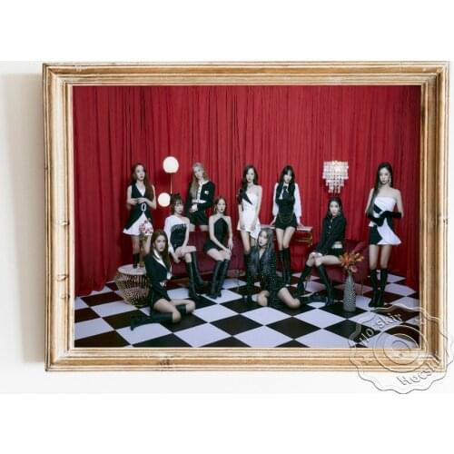 Korea Female Group Cosmic Girls Art Prints Poster, WJSN K-pop Music Fans Collection Gift, Star Portrait Pretty Girl Home Decor