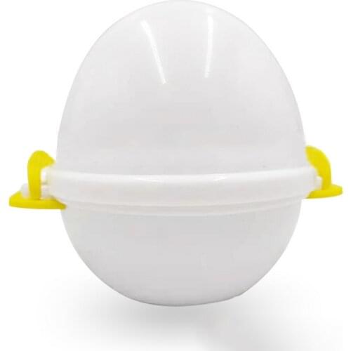 Cute Round Egg Cooker Microwave Eggs Boiled Boiler Perfectly Cooks Egg and Detaches The Shell Home Kitchen Cooking Tools