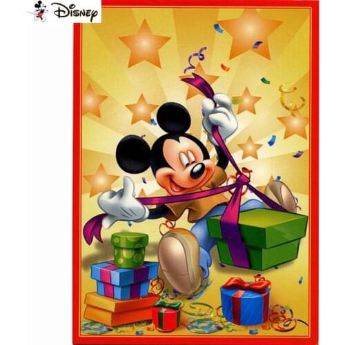 Disney 5D Diamond Embroidery Needlework Kit "Cartoon Mickey Mouse" Diy Diamond Painting Cross Stitch Home Decoration Gift A30490