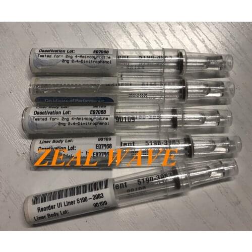 Agilent Original Gas-Phase Accessories Ultra-inert Splitless Double Fine-Diameter Cone Inlet Liner 5190-3983