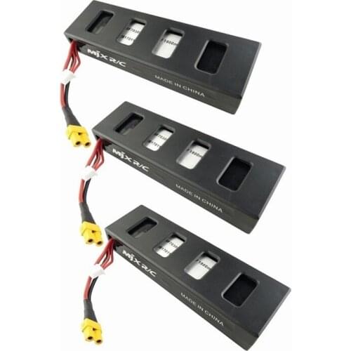 Original Battery For MJX R/C Bugs 3 7.4V 1800mah 25C Li-po Battery for MJX B3 RC Quadcopter Drone Spare Parts Accessories 3pcs
