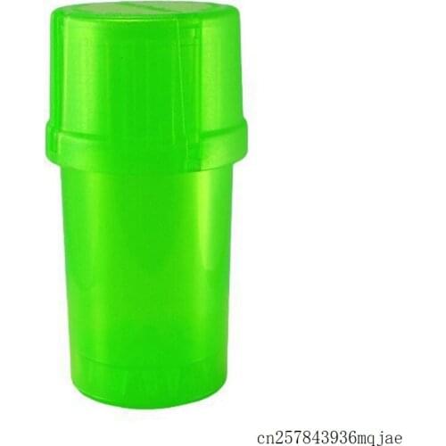 300pcs Tobacco Herb Plastic Case GRINDER Smoking Accessories 3 Layer Grinder Crusher Medical Grade Smell