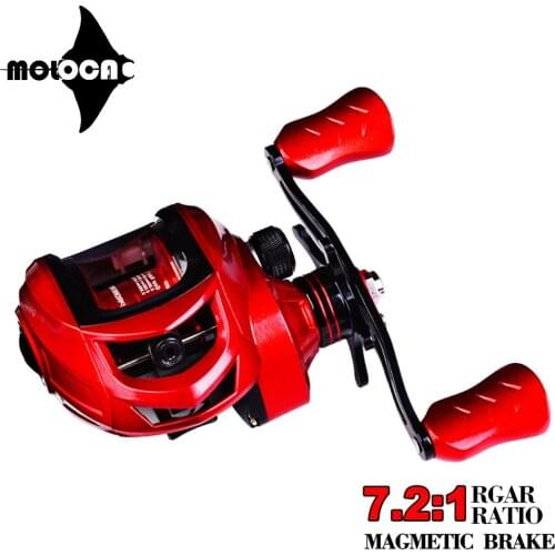 Fishing Reel Casting High Speed Baitcasting Reel 10 KG Max Drag 12 Magnetic Brake System Carretilha De Pesca Equipamentos Angeln