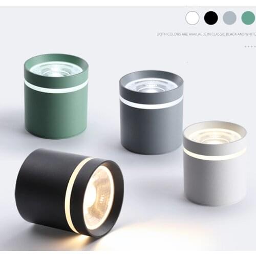 Modern LED Ceiling lamp Nordic COB LED Downlight 10W 12W Surface Mounted Ceiling LED lighting Fixture Bedroom Kitchen Spot Light