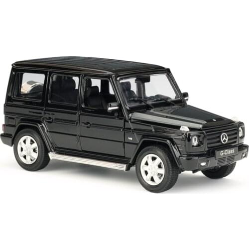 WELLY 1:24 Scale Mercedes Benz G-Class G500 SUV Simulation Car Model Alloy Diecast Toy Vehicle for Collection Gift Display
