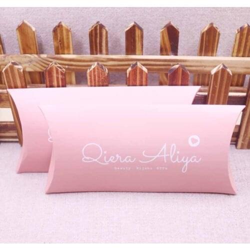 22*14*7CM pink pillow window box for gift box with clear pvc window 1000pcs per lot