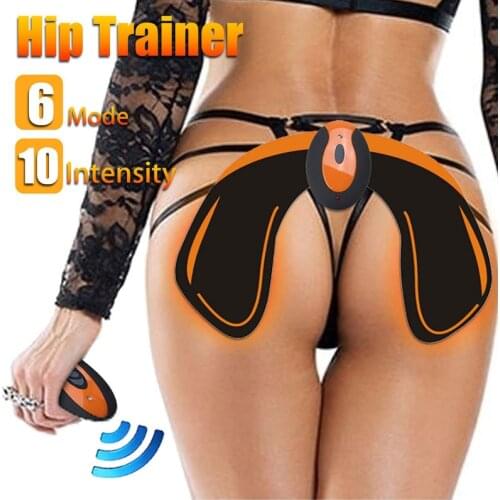 EMS Massager Hip Trainer muscle stimulator Electric Butt Buttock Vibration Massager