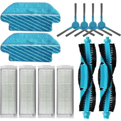 HEPA Filter Roller Brush Mop Pads Cloth For Cecotec Conga 3290 3490 3690 Vacuum Cleaner Spare Parts Side Brush Replacement Kits