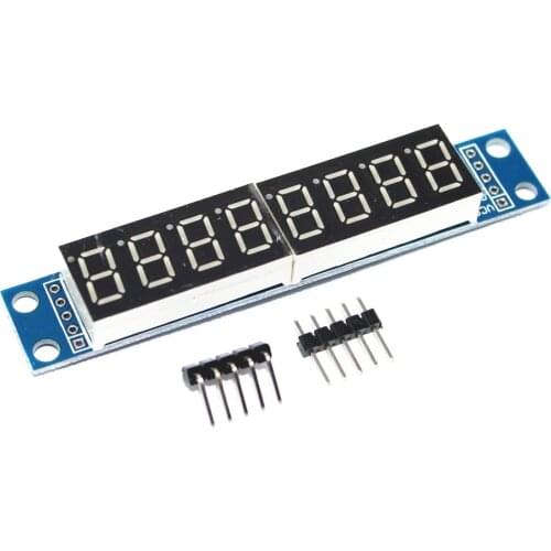 MAX7219 LED Dot Matrix Display Module 8 Digital Tube Display Control Board For Arduino Microcontroller Serial Driver 7 Segment