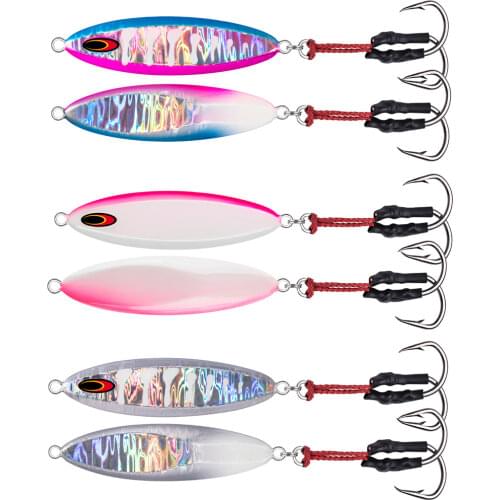 Goture Luminous Center Balanced Metal Jig 80g 100g 150g Saltwater Vertical Fishing Slow Jigging Bait Sea Fishing Lure