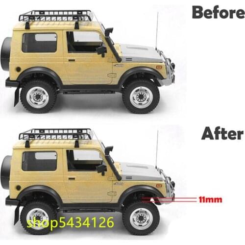 Metal Chassis Rise Sets For 1:6 Rc Car Capo Samurai Sixer I Jimny Remote Control Car Upgrade Parts