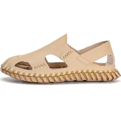 Work rubber safety male summer outdoor mens slide fashion mens sandles flops platform men sandels 2019 sandal waterproof roman