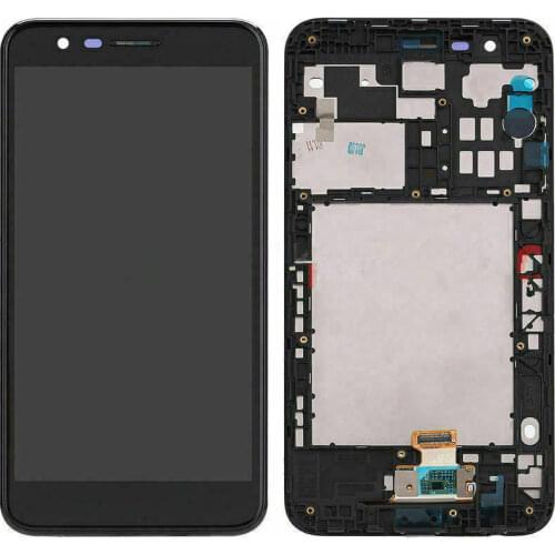 Sinbeda 5.3" LCD For LG K11 Plus LCD Display Touch Screen Digitizer Assembly Frame For LG K11 Plus Display K11+ LCD Replacement