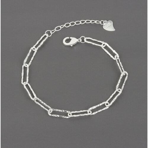 VENTFILLE 925 Sterling Silver Bracelet 2021 Trend Elegant Design Heart Sparkling Chain Bride Jewelry Birthday Gifts Party