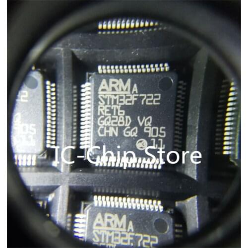 1PCS~5PCS/LOT STM32F722RET6 LQFP64 New original