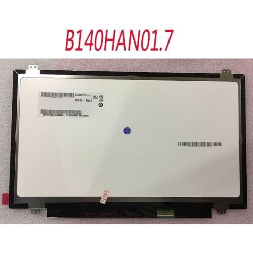 14 INCH New original laptop screen B140HAN01.7 FRU 00HN874 1920*1080 IPS
