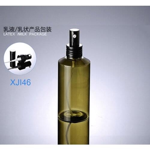 150ml Lotion Pump Bottle, Brown Placit Pet Bottle For Cosmetic Packaging, Shampoo Bottle, Plastic Pet Bottle