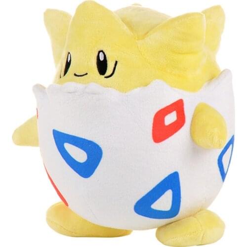 20CM Pokemon Cartoon Figure Togepi Plush Anime Japanese Movie Cute Soft Pillow Stuffed Doll Toy Ornament Kids Gift