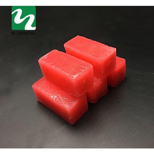 5pc Red Jewelry Carving Wax and Dental Polishing Wax Free Shipping