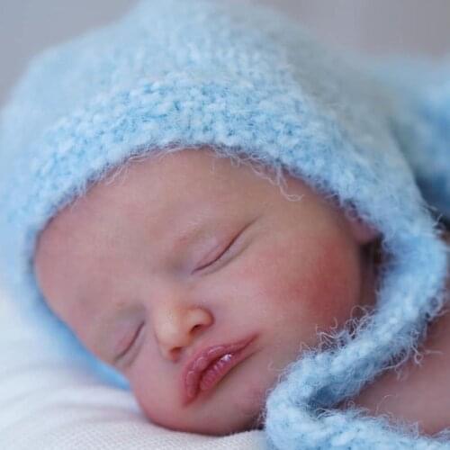 RBG 20 Inches Vinyl Reborn Baby Cutie Doll Unpainted Unfinished Part DIY Blank Stuff Toy Gift LOL For Girl Children