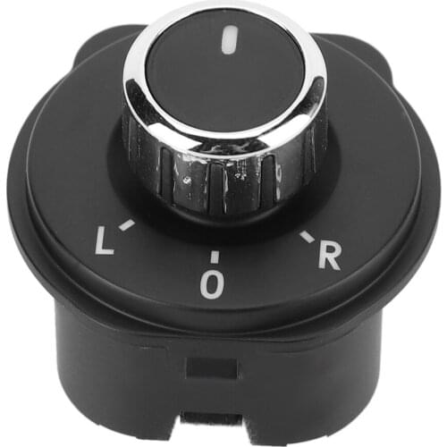 Car Electric Rear View Mirror Control Knob Adjustment Switch 6RD959565B 6RD 959 565 B for Polo 2009 2010 2011 2012 2013-2018