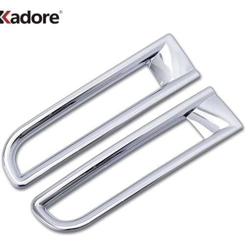 For Mitsubishi Lancer 2008 2009 2010 2011 Chrome Rear Reflector Fog Light Lamp Cover Sticker Decoration Trim Accessories