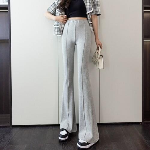 Женские трикотажные брюки KarolyiDora China At AliExpress