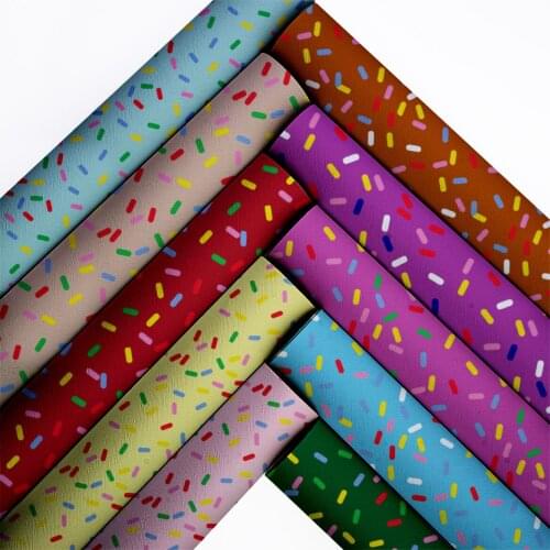 Feather Leather Sheets Synthetic Leather Printed Vinyl DIY Handbags Supplies Bows Making Material 22*30cm/A4 1mm L14547