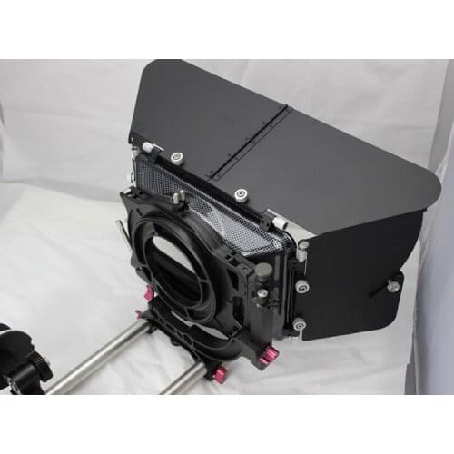 As Tilta MB-T04 4*5.65 HDSLR Matte box for 15mm/19mm rod camera support rig Film shooting