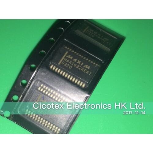 MAX1632AEAI+T SSOP28 IC REG TRPL BCK LINEAR 28-SSOP MAX1632AEAI MAX1632 AEAI