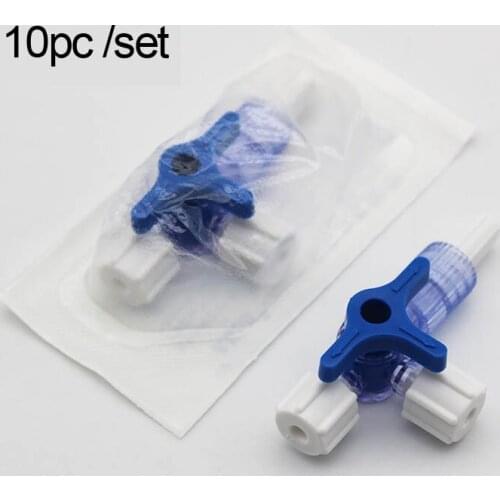 Medical three-way independent packaging Water light Accessories one injection joint genuine three-way valve